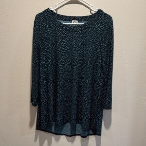 Anne Klein Women's Polka Dot Top